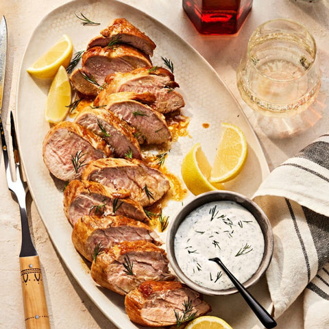 Dill Brined Pork Tenderloin