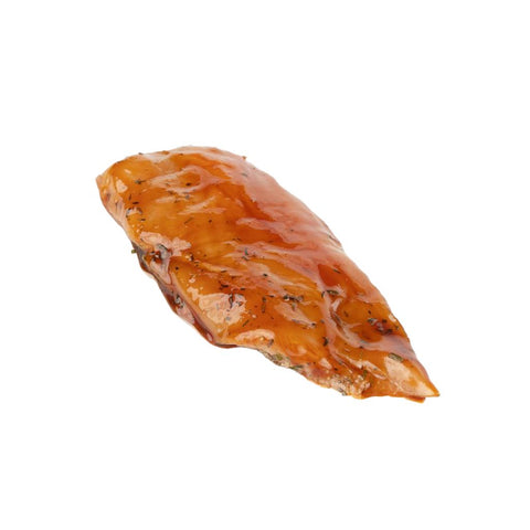 High quality local chicken raised in Alberta. Our air chilled chicken is brought in every three days. Asian marinade. Average 10 oz