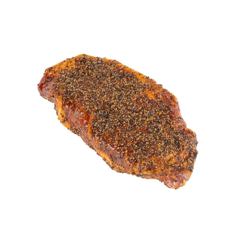 Peppercorn Crusted Steak. Canada's best beef, hand selected for Ribeyes by our exclusive network of local Alberta farms