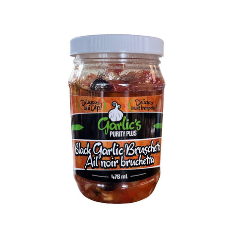 Purity Foods Black Garlic Bruschetta