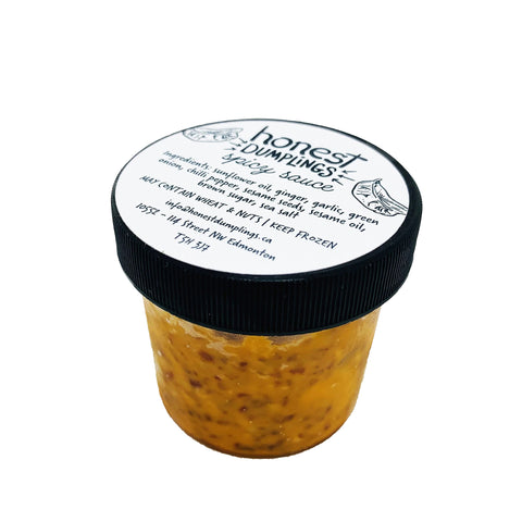 Garlic Ginger Spicy Dipping Sauce by Honest Dumpling
