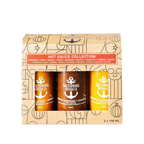 Salt Spring Kitchen Co Hot Sauce Collection