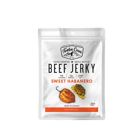 Twelve Cows Beef Jerky - Sweet Habanero