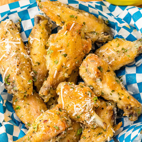Garlic Parmesan Chicken Wings