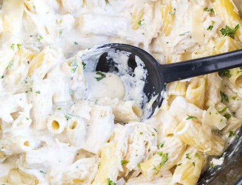 Crock Pot Chicken Alfredo