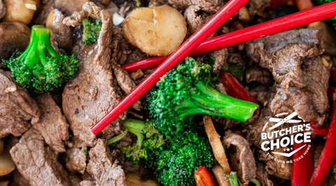 Flat Iron Steak Stirfry