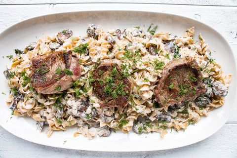 Beef Striploin Stroganoff