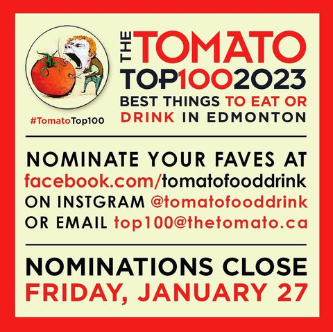 Tomato Top 100 Best Things To Eat in Edmonton 2023