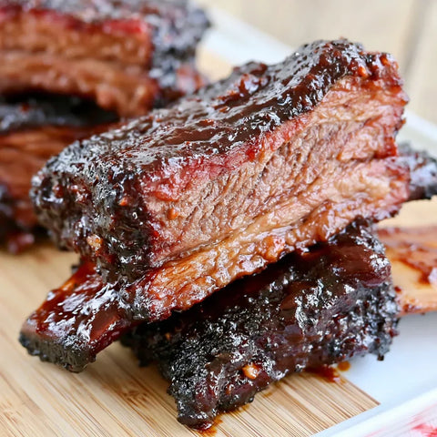 Brown Sugar Smoked Beef Ribs