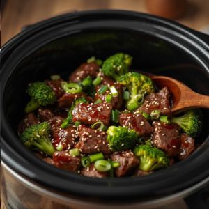 Crock Pot Beef and Broccoli