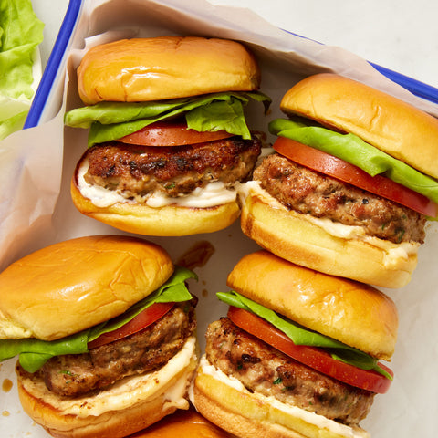 Mini Turkey Burgers