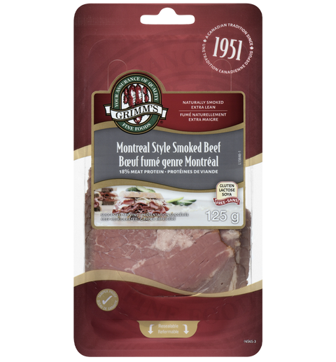 Montreal Style Smoked Meat (Sliced)