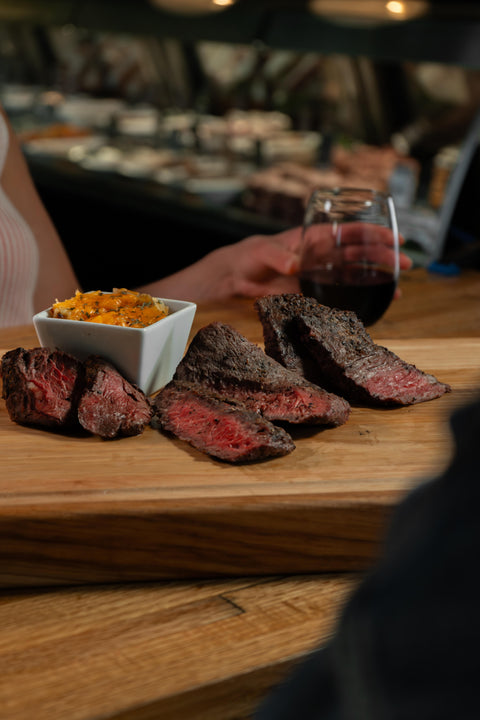 Steak Flight Night, At Home