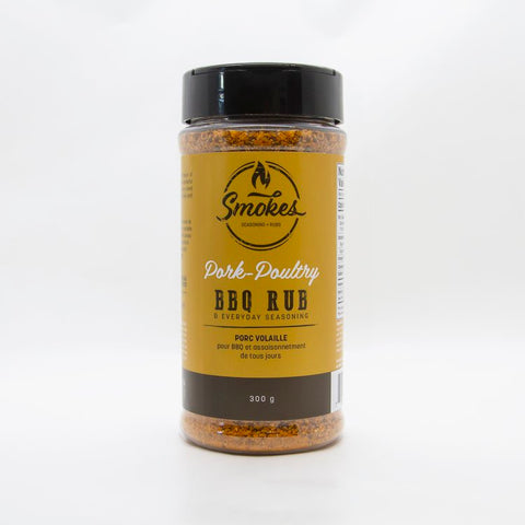 Smokes Seasoning Pork-Poultry BBQ Rub