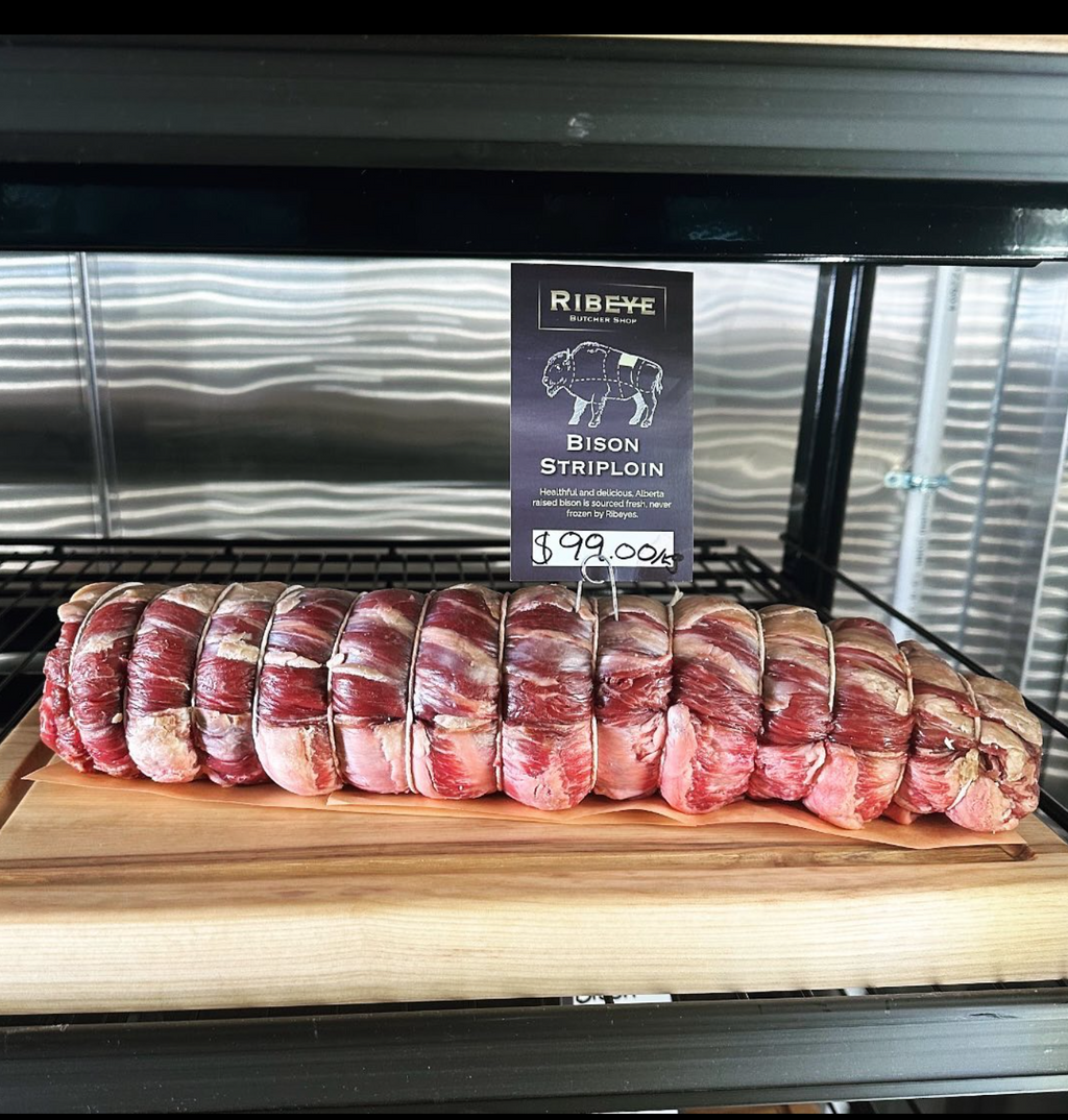 Bison Tenderloin Ribeye Butcher Shop