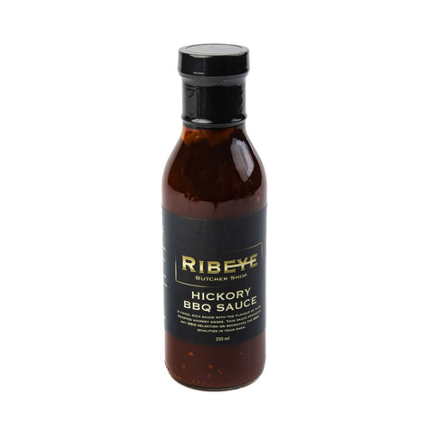 A thick, rich sauce with the flavour of slow roasted hickory smoke. This sauce enhances any BBQ selection or recreates the BBQ qualities in your oven  350 ml