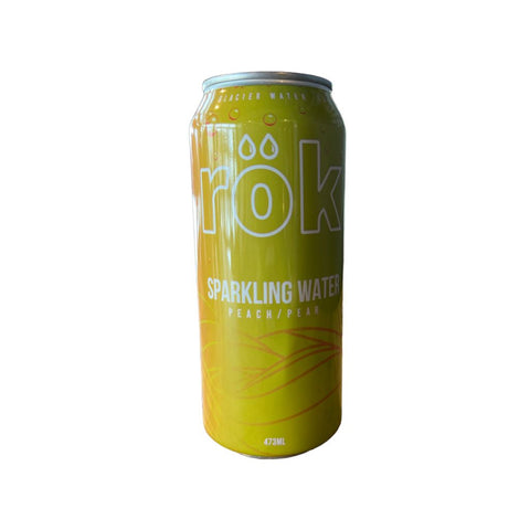 Rok Peach and Pear Sparkling Water