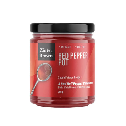 Zinter Brown Red Pepper Pot